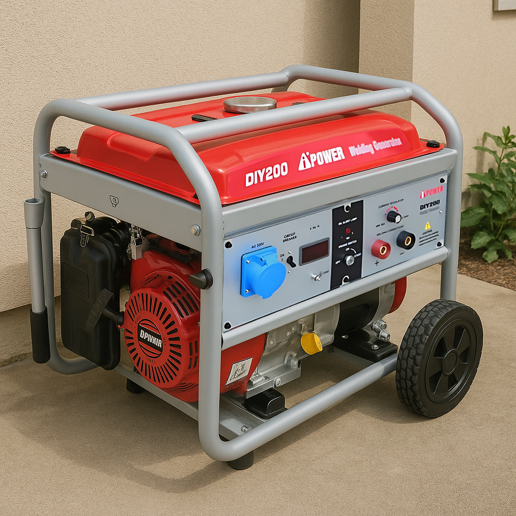 GASOLINE  WELDING  GENERATOR