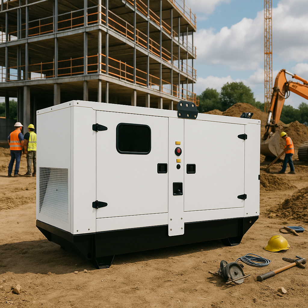 Heavy-Duty Rental Diesel Generator – Hutaib Co.